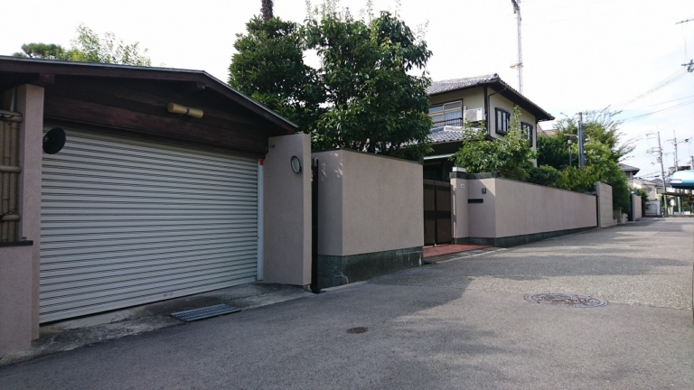 古くなったブロック塀の塗装リフォーム（兵庫県尼崎市）　